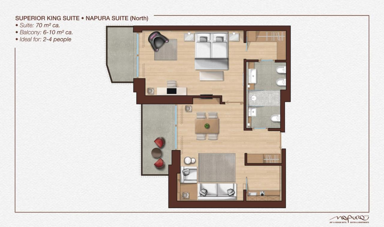 Art & Design Hotel Napura Terlano Ngoại thất bức ảnh