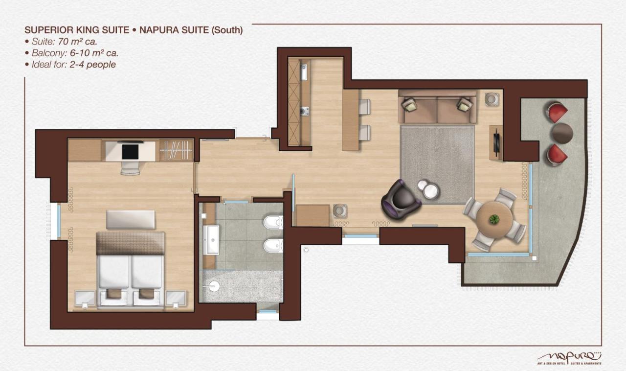 Art & Design Hotel Napura Terlano Ngoại thất bức ảnh