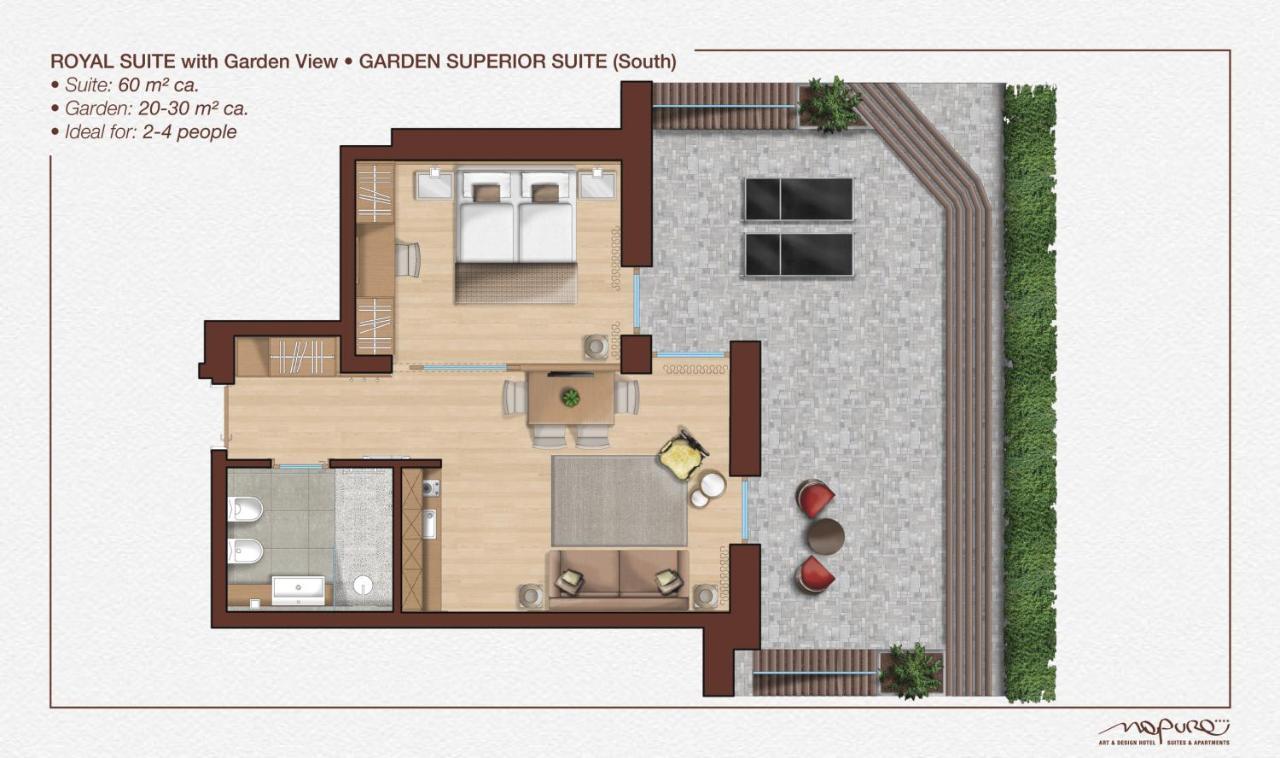 Art & Design Hotel Napura Terlano Ngoại thất bức ảnh